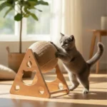 מתקן גירוד לחתול- כדור מסתובב- חיות אונליין