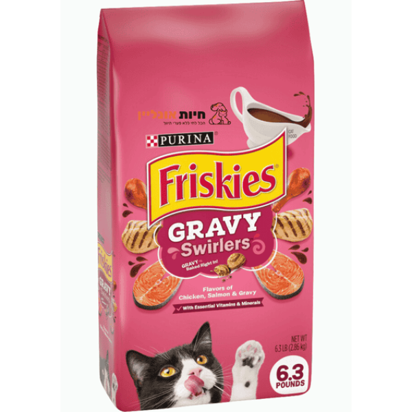 אוכל לחתול - Friskies Gravy Swirlers