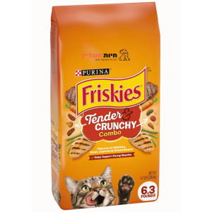 אוכל לחתול - Friskies Tender Crunchy