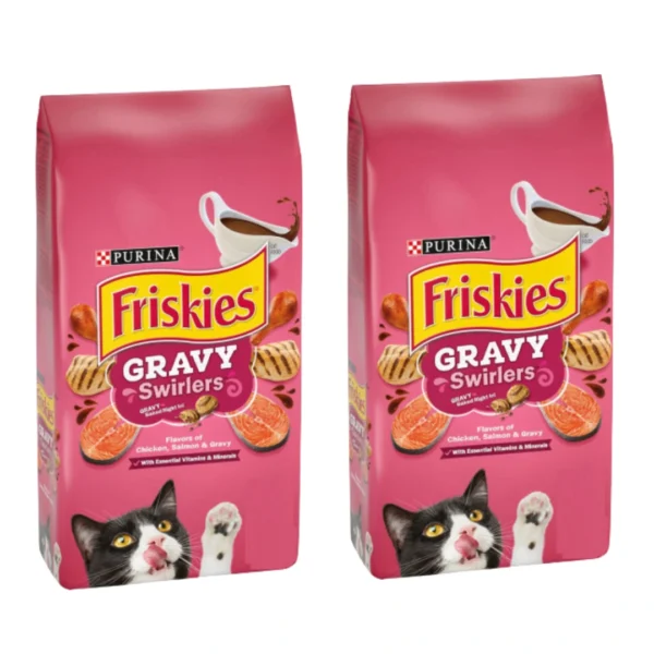 פריסקיז אוכל לחתול מעדני הבית 7.2 ק"ג - Friskies Gravy Swirlers- דיל זוגות