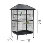 כלוב חצר לתוכים- A01