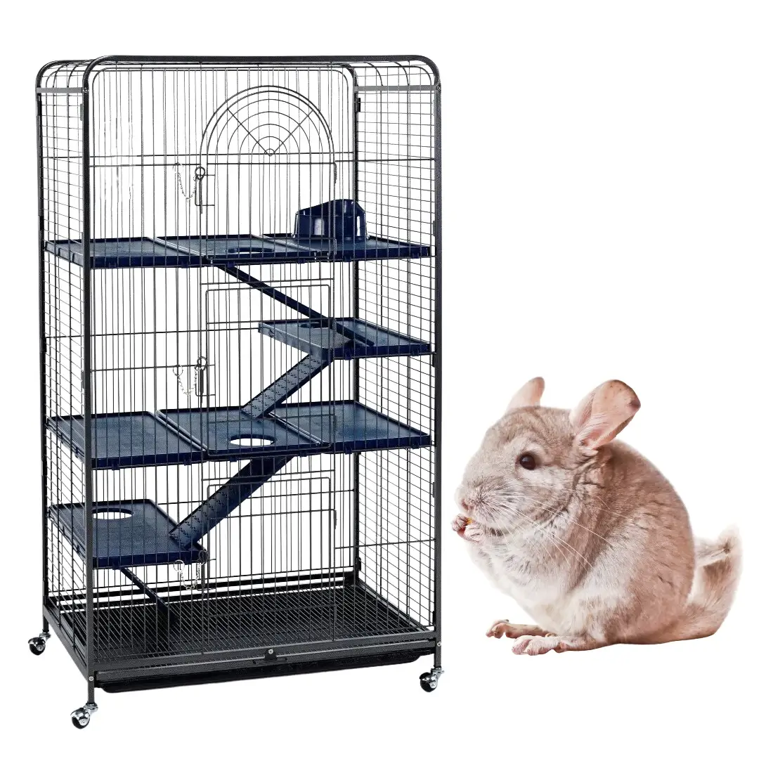 כלוב לצ'ינצ'ילה 3 קומות D801