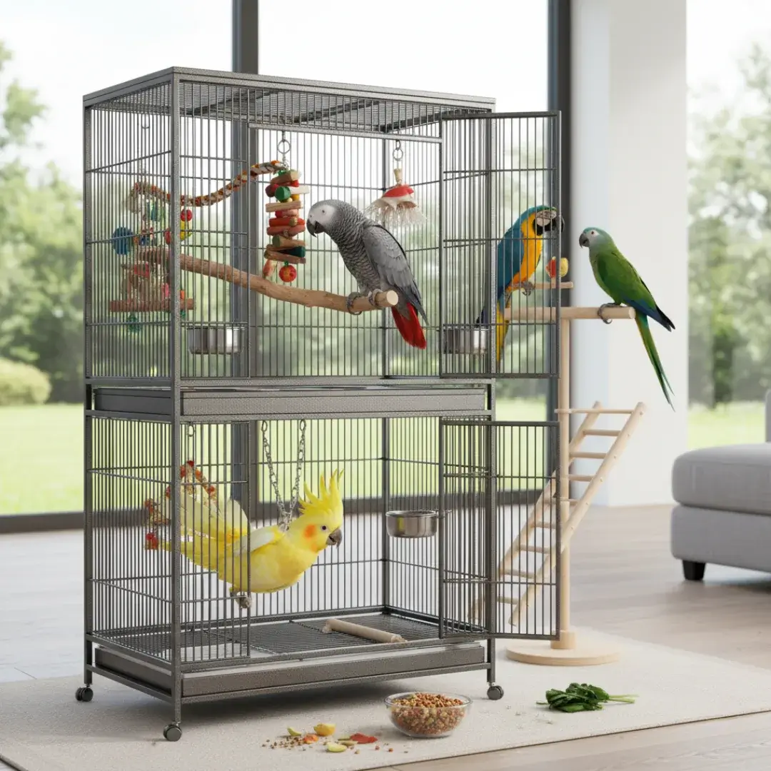 כלוב לתוכי גדול