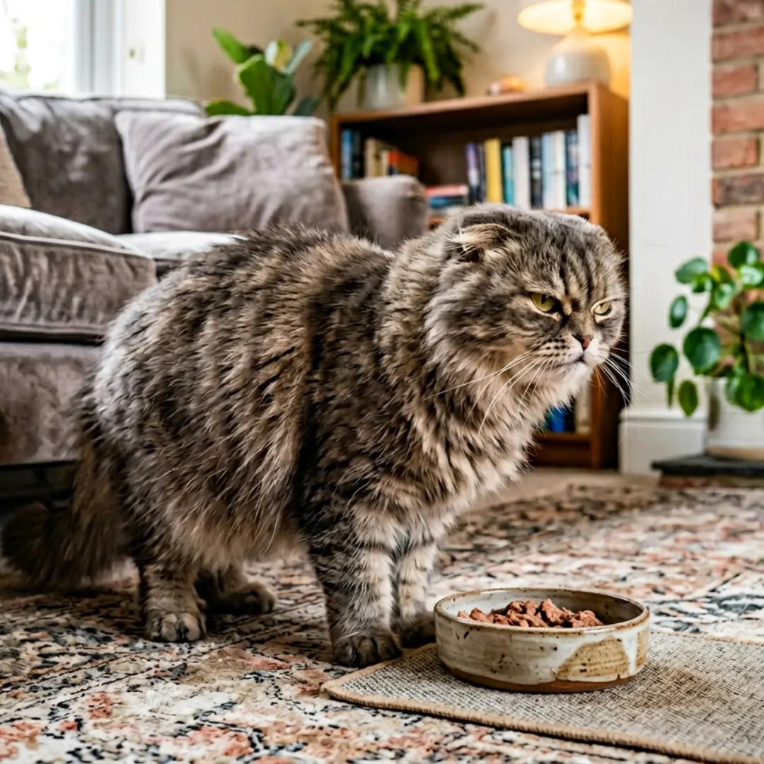 למה החתול שלי לא אוכל? 9 סיבות ופתרונות